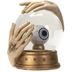 Hellseher Schneekugel Mit Auge 13cm 12 Hellseher Schneekugel Mit Auge 13cm -Karnevalskostüme Herren Verkäufe wahrsage kugel mit auge fortune teller globe with eye spirituelle deko okkulte deko 54739 05