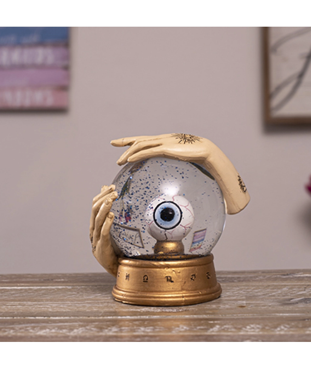 Hellseher Schneekugel Mit Auge 13cm 8 Hellseher Schneekugel Mit Auge 13cm – Bild 6