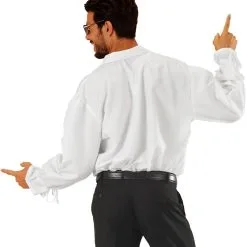 Weißes Herrenhemd Mit Rüschen & Knöpfen 9 Weißes Herrenhemd Mit Rüschen & Knöpfen -Karnevalskostüme Herren Verkäufe weisses rueschenhemd mit knoepfen karnevalshemd piratenhemd seeraeuberhemd 25592 3